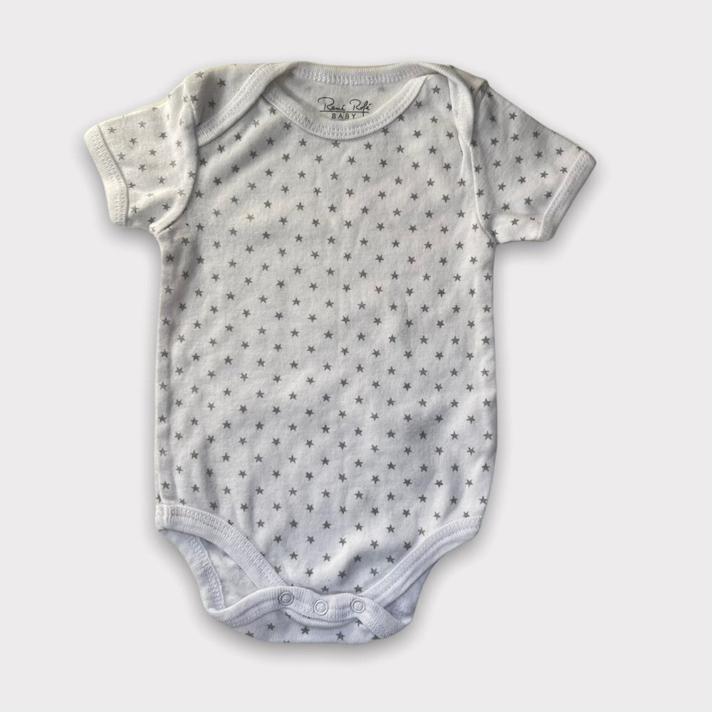 Gender Neutral 0-3 Months Onesies Bodysuits Set of 5 - Picture 5 of 7